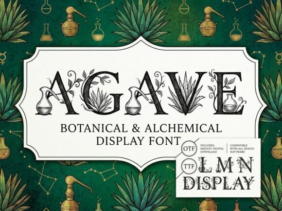 Agave: The Font for Mystical Branding
