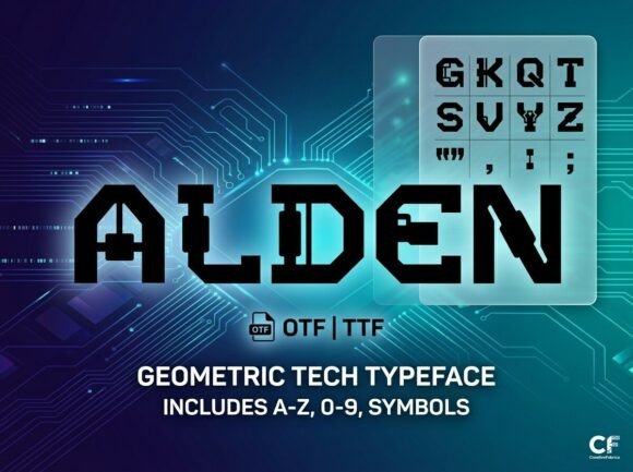 Alden: The Display Typeface That Commands Attention