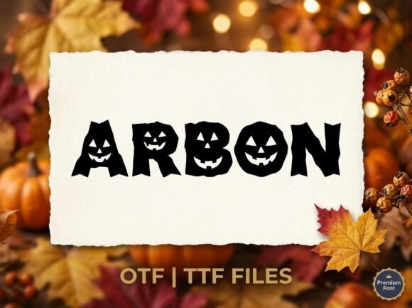 Arbon: A Display Typeface for Bold Brand Statements