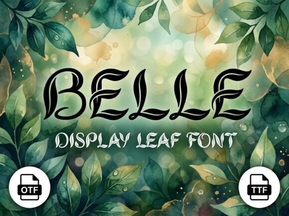 Belle: The Avant-Garde Display Font for Unforgettable Design