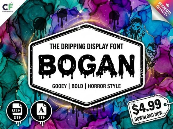 Bogan: The Decorative Font That Commands Attention