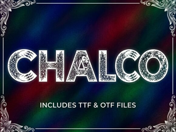 Chalco: The Bold Decorative Font for Headlines and Logos