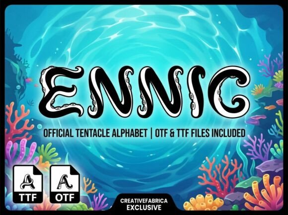 Ennic: The Bold Display Typeface for Impactful Designs