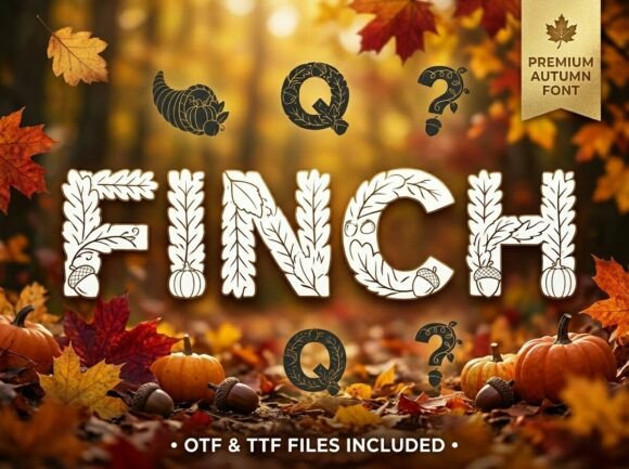 Finch: A Display Font That Commands Attention