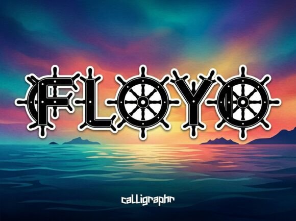 Floyd: Setting Sail with Nautical Display Typography