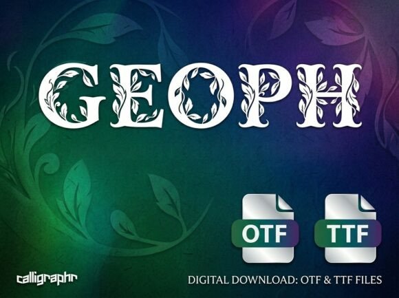 Geoph: A Display Font That Commands Attention