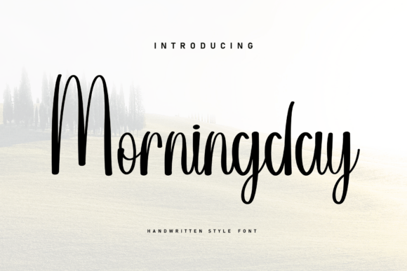 Morningday: A Handwritten Font That Feels Like a Fresh Start
