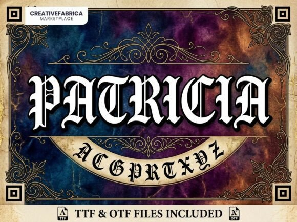 Patricia: More Than Just a Font, It's a Statement