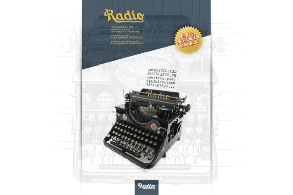 Radio: The Slab Serif Typewriter Font with Modern Edge