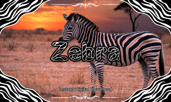 Zebra Font: Unleashing Wild Style in Your Designs